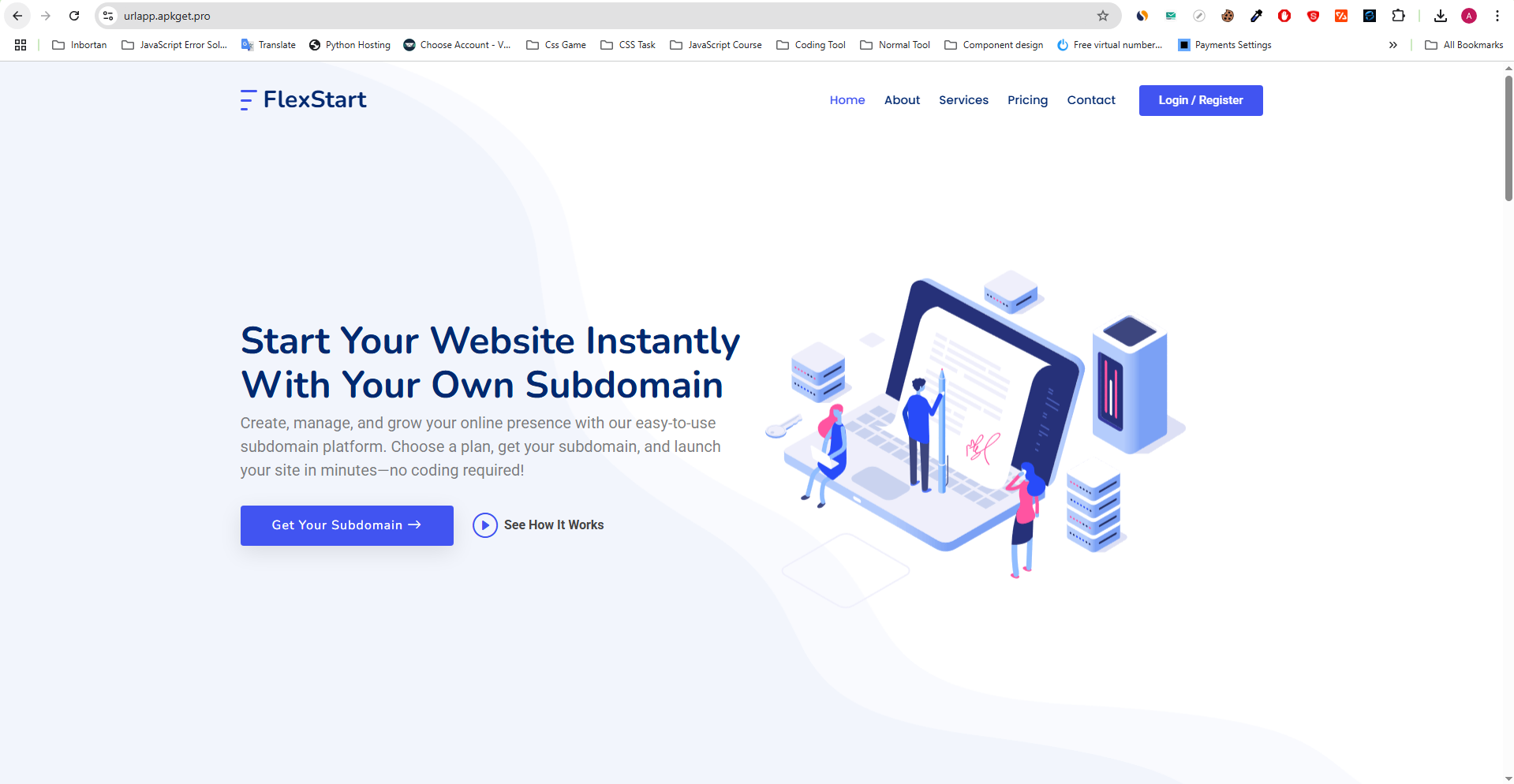 Sub Domain Selling Platform Source Code